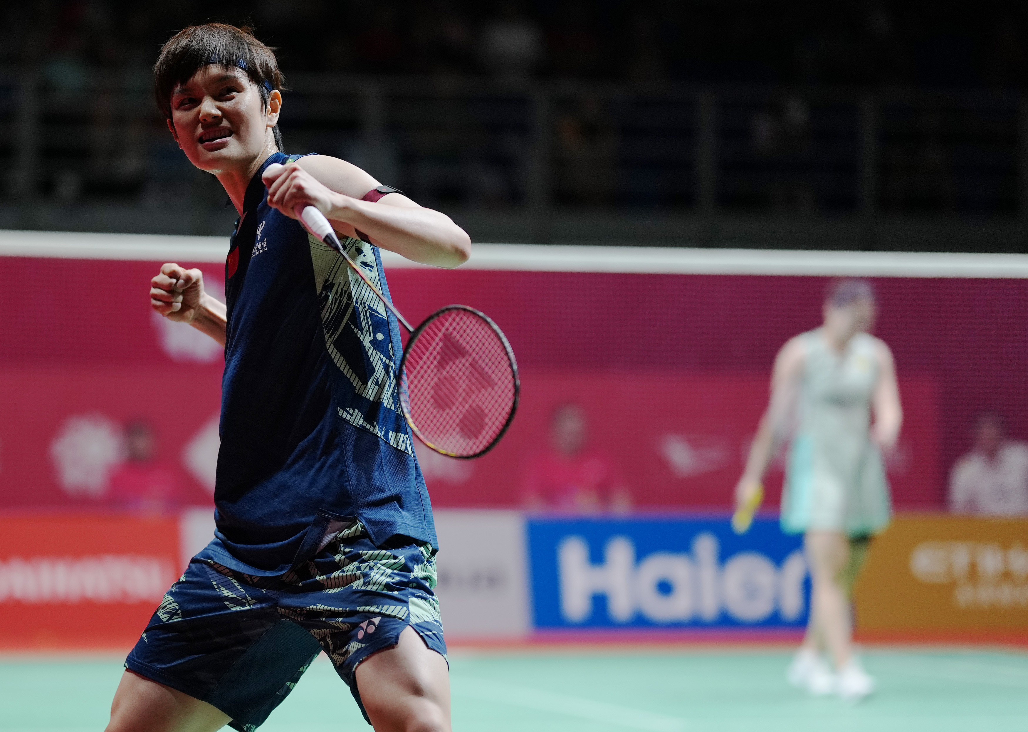 关于马来西亚羽毛球队完胜泰国羽毛球队，马琳完成帽子戏法的信息