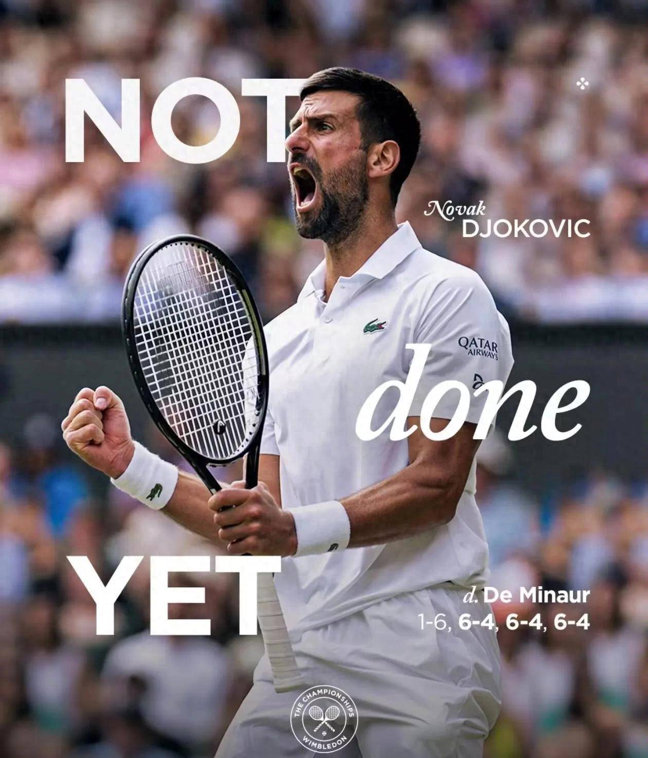 关于拉沃尔杯逆转年终总决赛，德约科维奇统治全场的信息